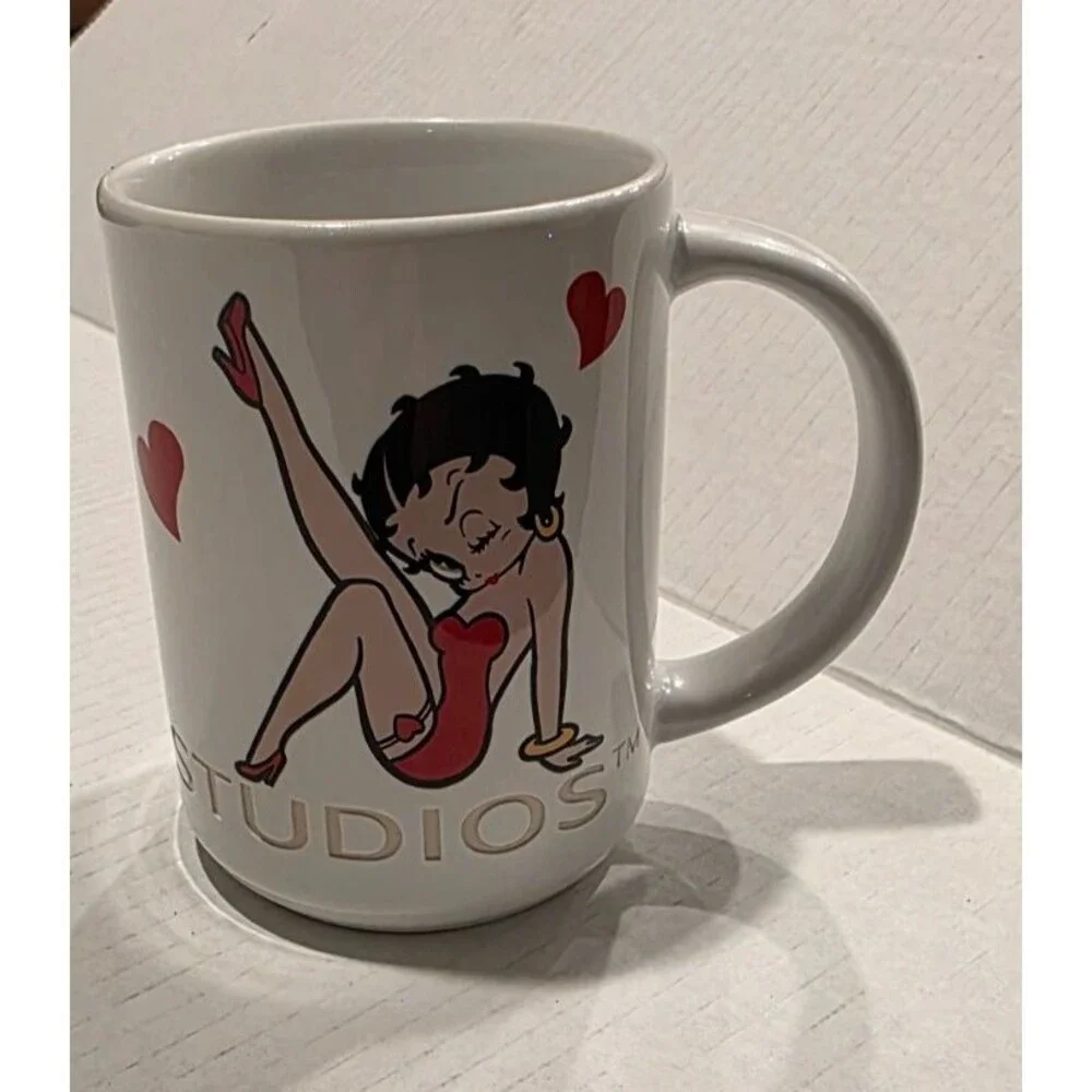 Vintage Universal Studios Exclusive Betty Boop 16 Oz Coffee Mug New with Tags